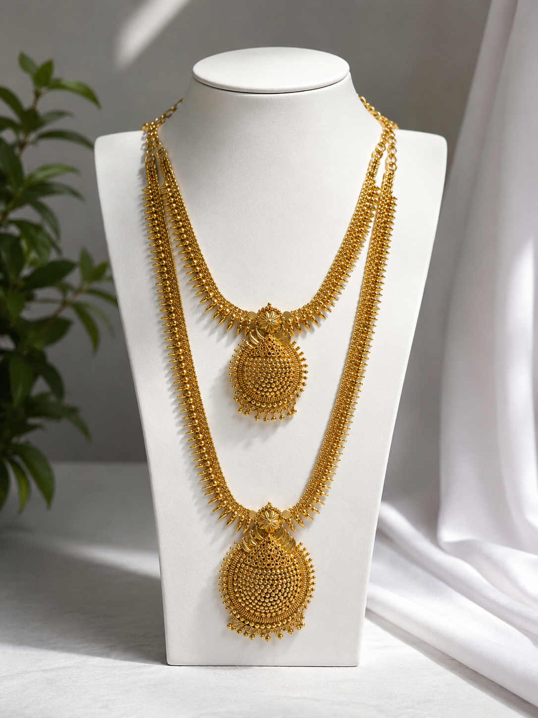 Combo Haram & Necklace Set